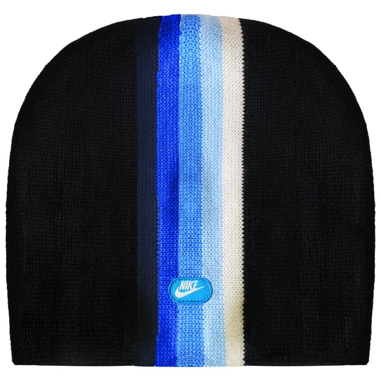 Nike Logo Striped Mens Multicolour Beanie - Image 1