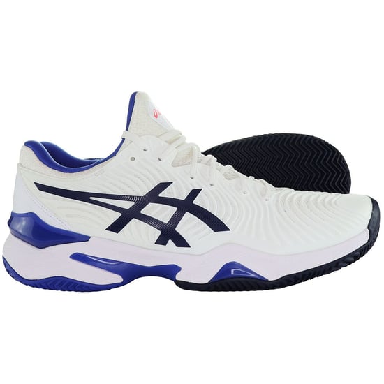 Zapatillas Asics Court FF 2 Clay Tennis Mujer Blancas - Image 3