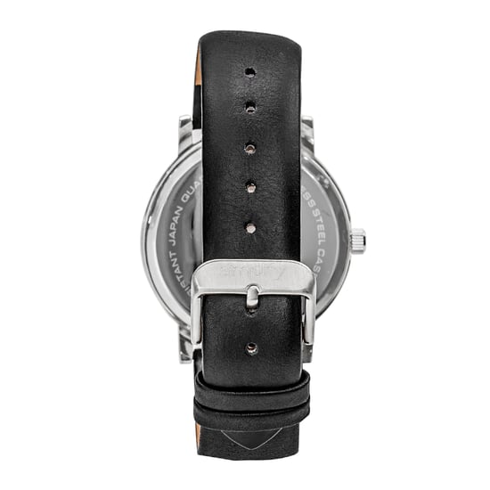 Simplify The 7000 Leather-Band Watch