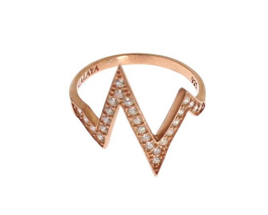 Anillo Claro de Plata 925 Rosa Nialaya para Mujeres - Image 1