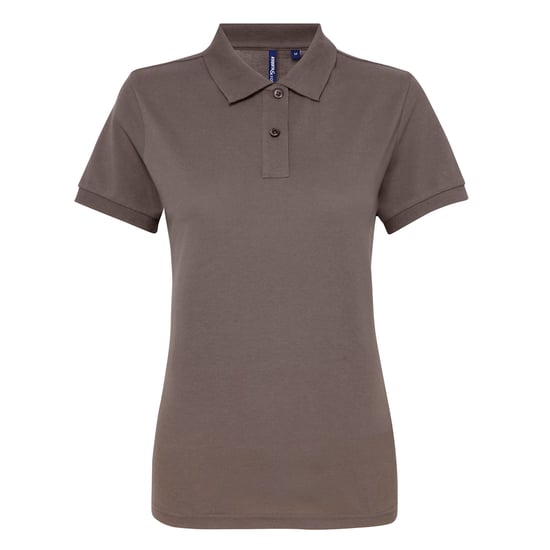 Asquith & Fox Womens/Ladies Short Sleeve Performance Blend Polo Shirt (Slate) - Image 1