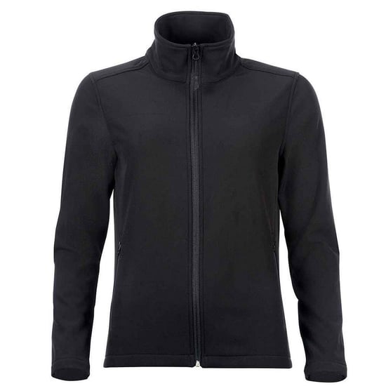 SOLS Womens/Ladies Race Soft Shell Jacket (Black) - Image 1