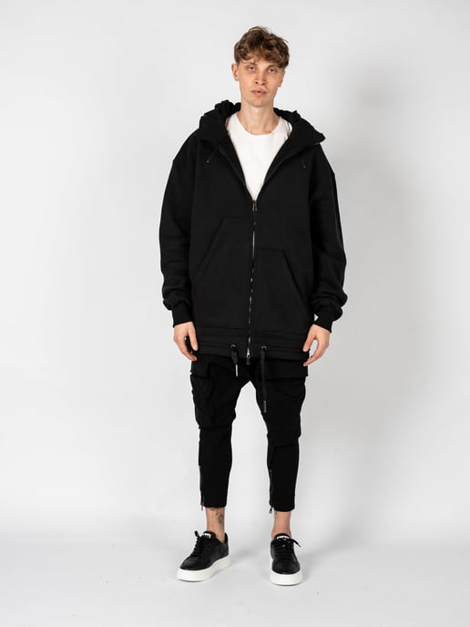 Sudadera La Haine Inside Us LM012 Hombre Negro - Image 1