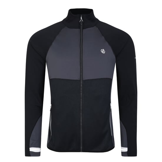 Dare 2B Mens Substratum II Core Stretch Midlayer (Black/Ebony)