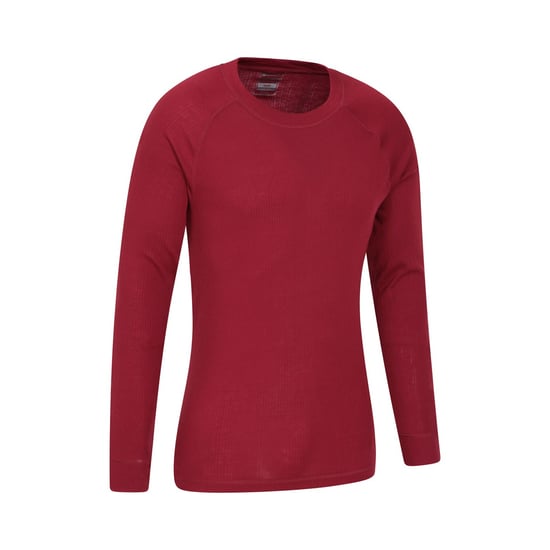 Mountain Warehouse Mens Talus Round Neck Long-Sleeved Thermal Top (Red)