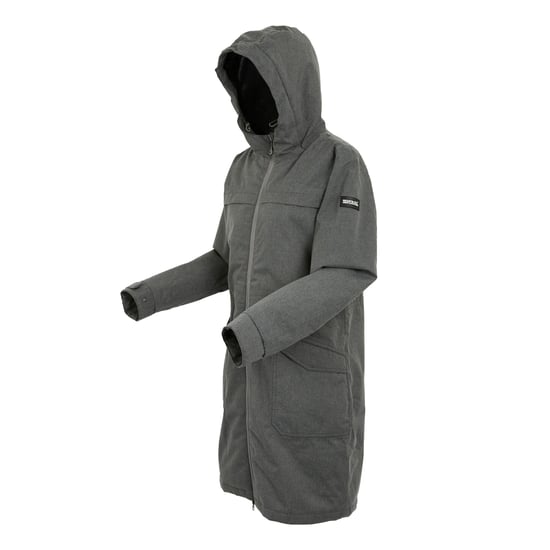 Regatta Womens/Ladies Romine II Waterproof Jacket (Grey Sky Marl/Black) - Image 3