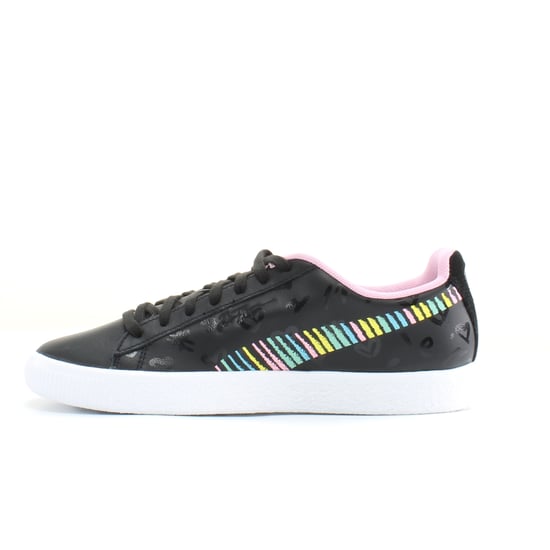 Puma Clyde x Bradley Theodore Black Leather Mens Lace Up Trainers 369555 01