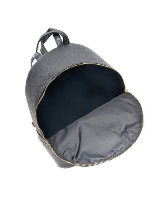 Carla Ferreri SS22 CF 1778 Black Leather Bag