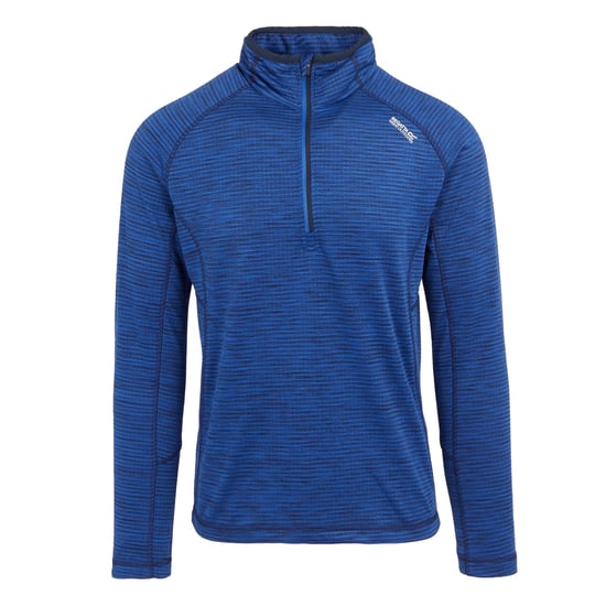 Regatta Mens Yonder II Half Zip Fleece Top (Olympian Blue) - Image 1