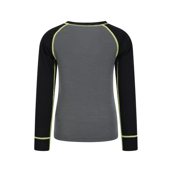 Mountain Warehouse Childrens/Kids Merino II Base Layer Set (Alloy) - Image 2