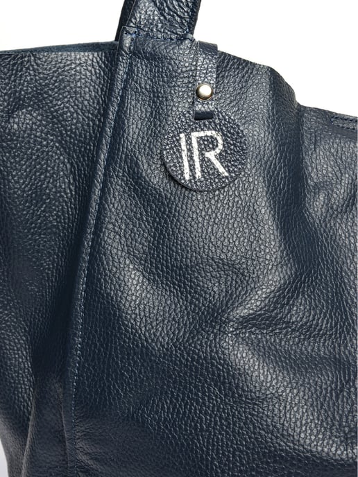Isabella Rhea Azul Bolso de cuero - Image 3