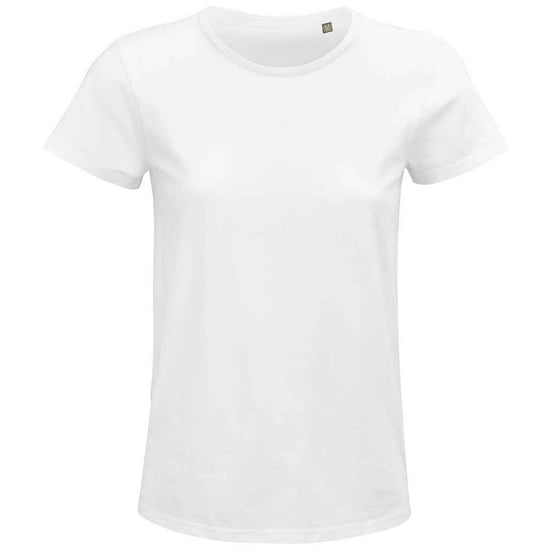 SOLS Womens/Ladies Crusader Organic T-Shirt (White) - Image 1