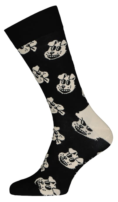 Happy Socks Calcetines de algodón para perro - Negro - Image 1