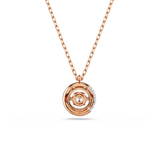 Swarovski 'Dextera' Women's Gold Plated Metal Necklace - Rose 5692257 - Image 4