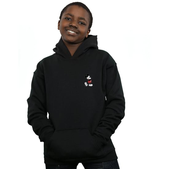 Disney Boys Mickey Mouse Kickin Retro Chest Hoodie (Black) - Image 3