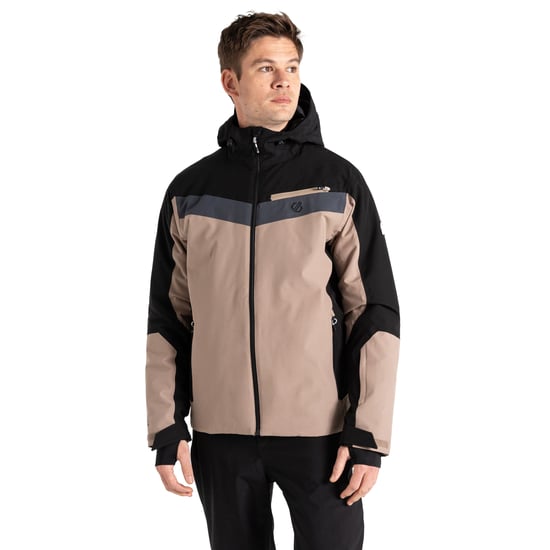 Dare 2B Mens Eagle II Ski Jacket (Black/Clay) - Image 4