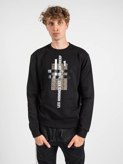 Les Hommes Sweatshirt Men's Black