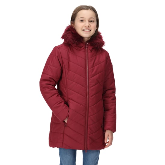 Regatta Childrens/Kids Fabrizia Insulated Jacket (Dark Pimento) - Image 3