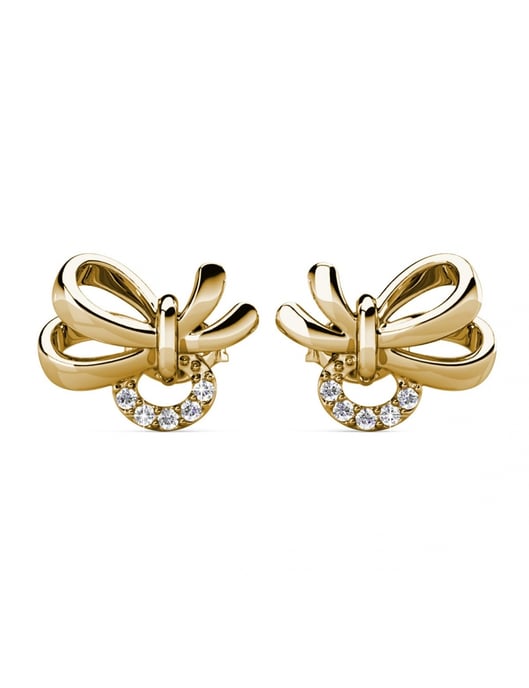 Pendientes Posie - Oro y Cristal - Image 3
