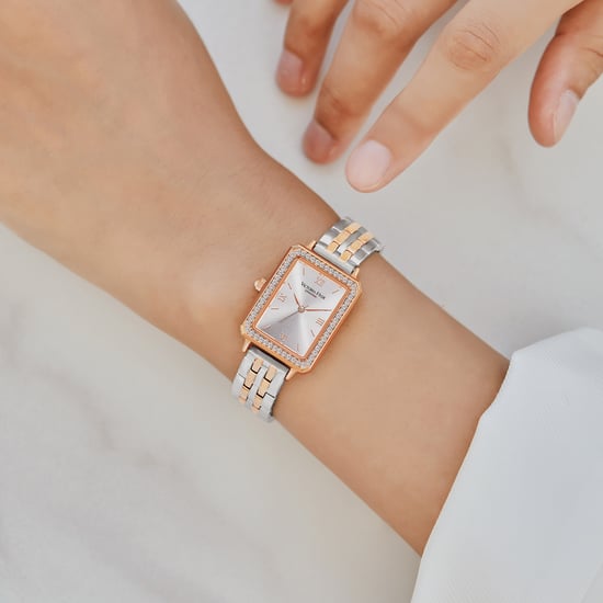 VICTORIA HYDE Westminster watch in silver rose gold - Image 4