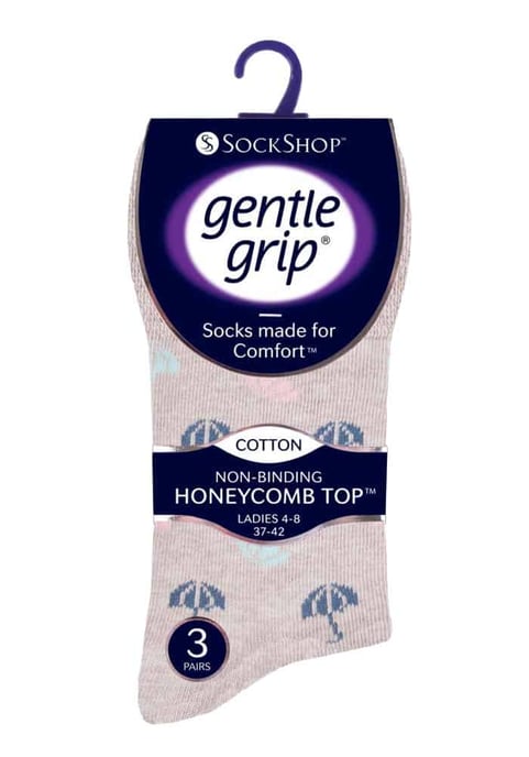 Gentle Grip - 6 Pares Calcetines No Elásticos Gentle Grip - GG170 - Image 2