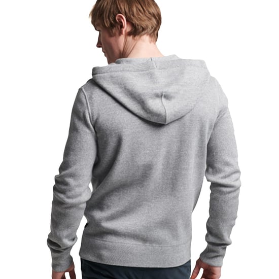 Sudadera con capucha y cremallera de algodón orgánico Superdry Essential - Image 3