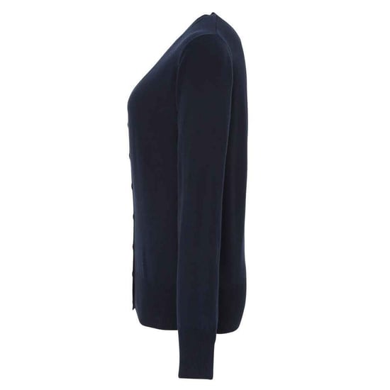Premier Womens/Ladies Essential Acrylic V Neck Cardigan (Navy) - Image 3
