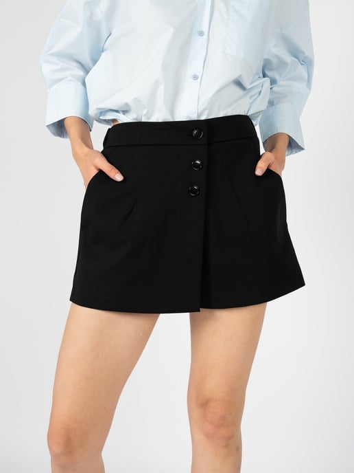 Silvian Heach Shorts Mujer Negro - Image 5