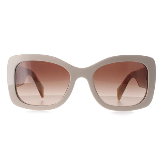 Prada Oval Womens Desert Brown Gradient PRA08S