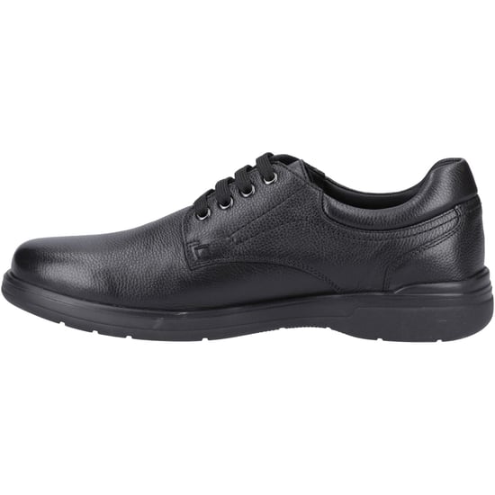 Hush Puppies Marco Leather Men's Black Lace-Up Shoes - Image 4