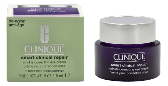 Crema de Ojos Correctora de Arrugas Clinique Smart Clinical Repair 15 ml - Image 1