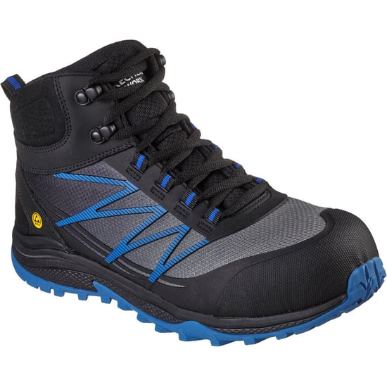 Skechers Mens Puxal Firmle Lce Up Safety Toe Work Boots - Image 1