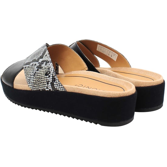 Vionic Hayden Snake Womens Black Sandals - Image 2