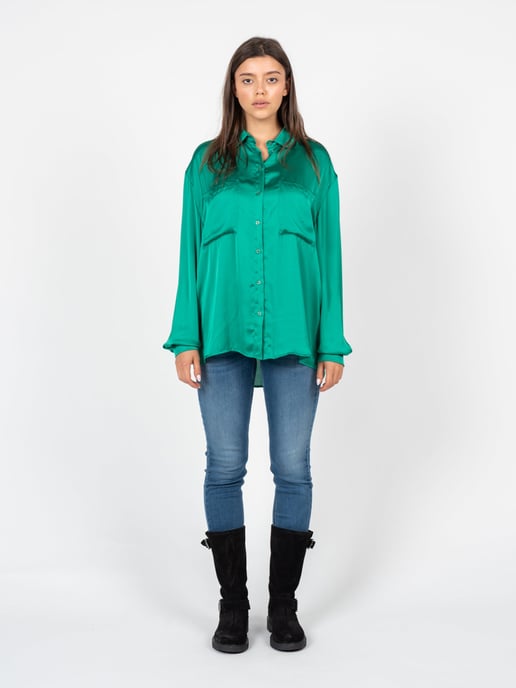Liu Jo Camisa de mujer verde - Image 2