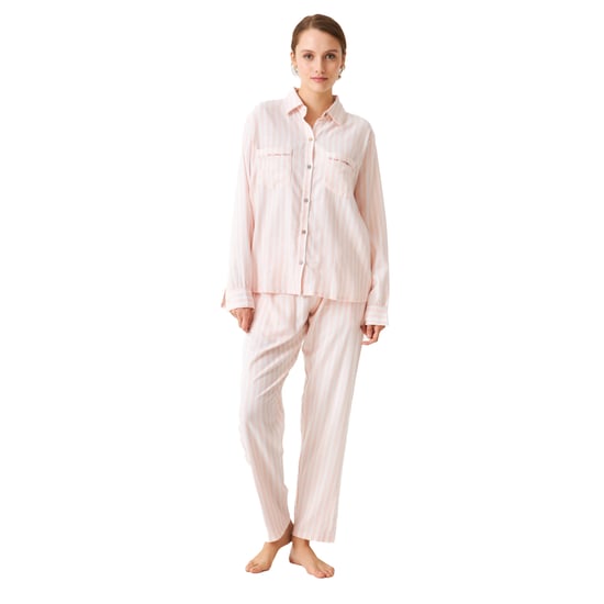 JJBDP1500 Women's Long Sleeve Shirt Pajamas