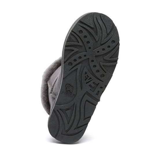 EVER AU Botas altas con botones de cuerno para mujer - Ashy - Image 6