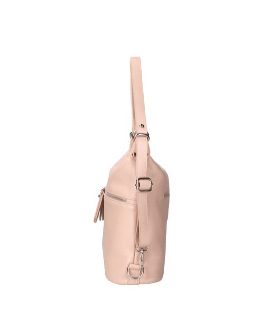 Viola Castellani Bolsa de hombro convertible en mochila Mujer LIGHT PINK - Image 3