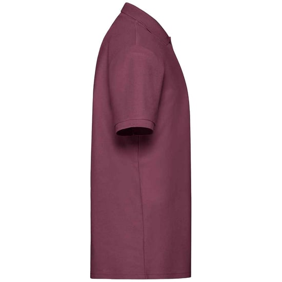 Fruit of the Loom Mens 65/35 Polo Shirt (Burgundy) - Image 3