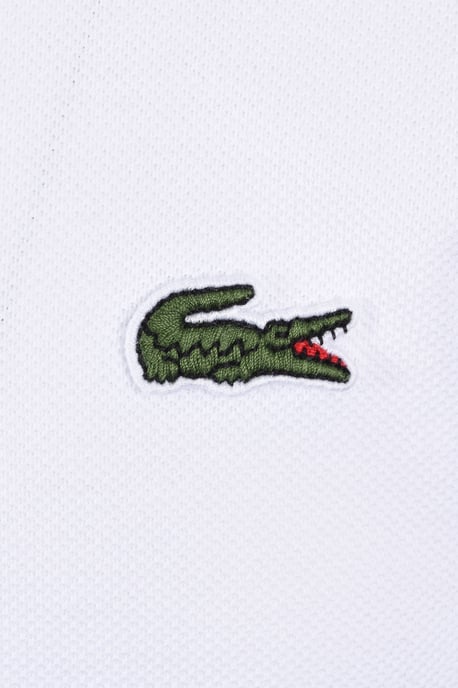 Lacoste Tipped Polo White - Image 3