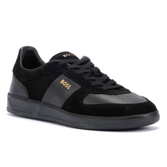 Zapatillas Negras para Hombre Boss Brandon de Ante/Cuero - Image 2