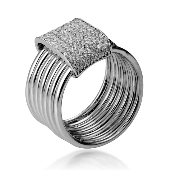 Orphelia Women's 925 Sterling Silver Ring - Silver ZR-7417 - Image 1