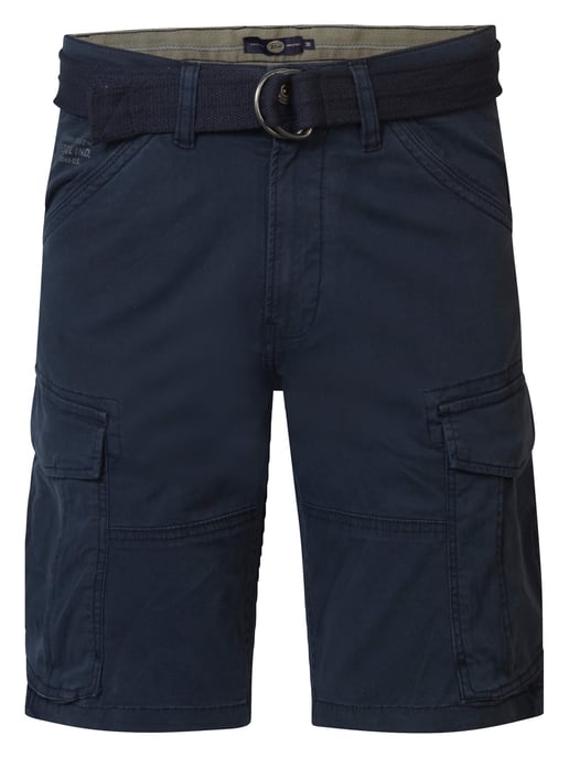 Petrol Industries - Cargo Shorts with Belt Gulf Shores Men - Blue - Image 1