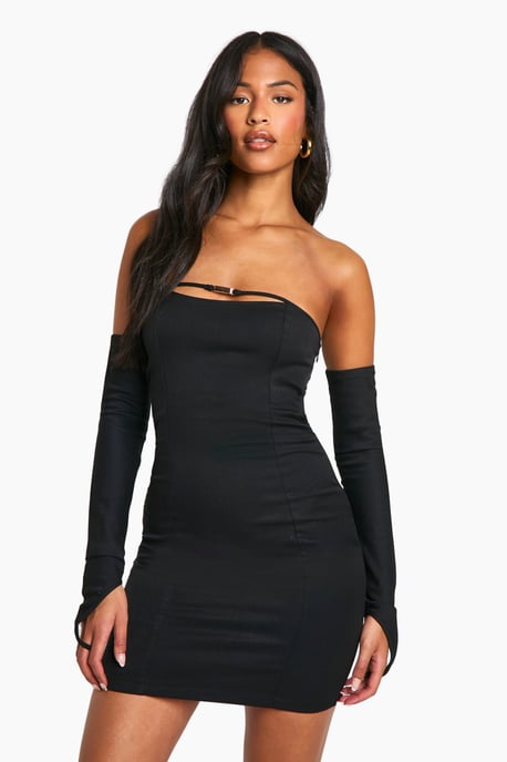 Tall Belt Detail Tailored Mini Dress