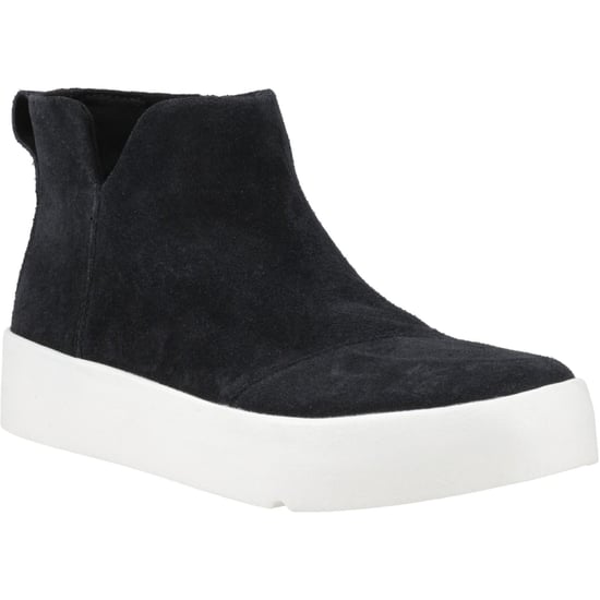 TOMS Verona Mid Leather Women's Black Boots - Image 1