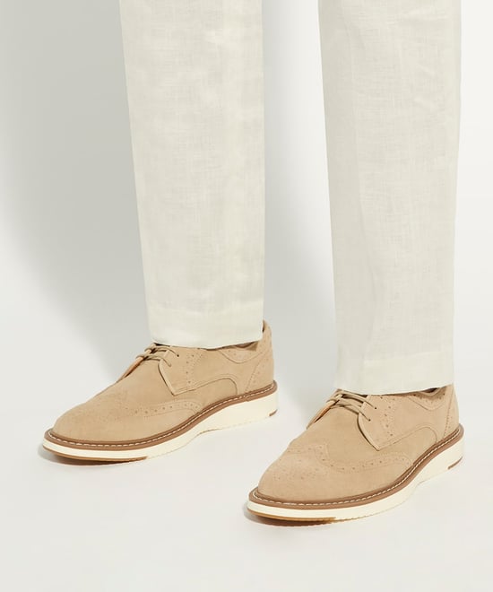 Dune Mens Bronny - Hybrid Nubuck Lace-Ups - Image 3
