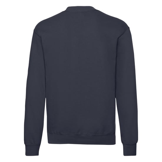 Fruit Of The Loom Mens Classic Drop Shoulder Sweatshirt (Dark Navy) - Image 2