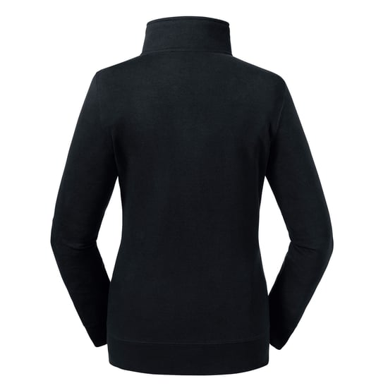 Russell Womens/Ladies Authentic Sweat Jacket (Black) - Image 2