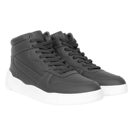 Crosshatch Mens Arialva High Tops (Grey) - Image 1