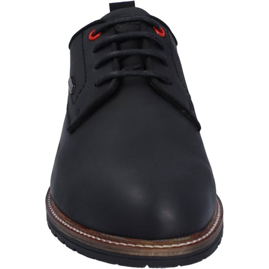 Hunter Jura Leather Men's Black Lace-Up Shoes - Image 3