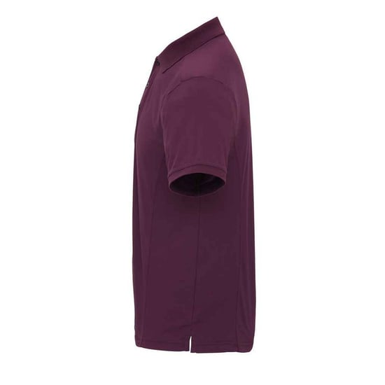 Premier Mens Coolchecker Pique Polo Shirt (Aubergine) - Image 3